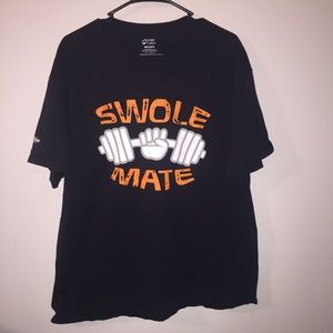 Swole mate t shirt XL